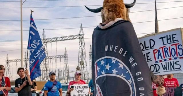 Evidence shows far-right conspiracy QAnon merging with other extremist groups