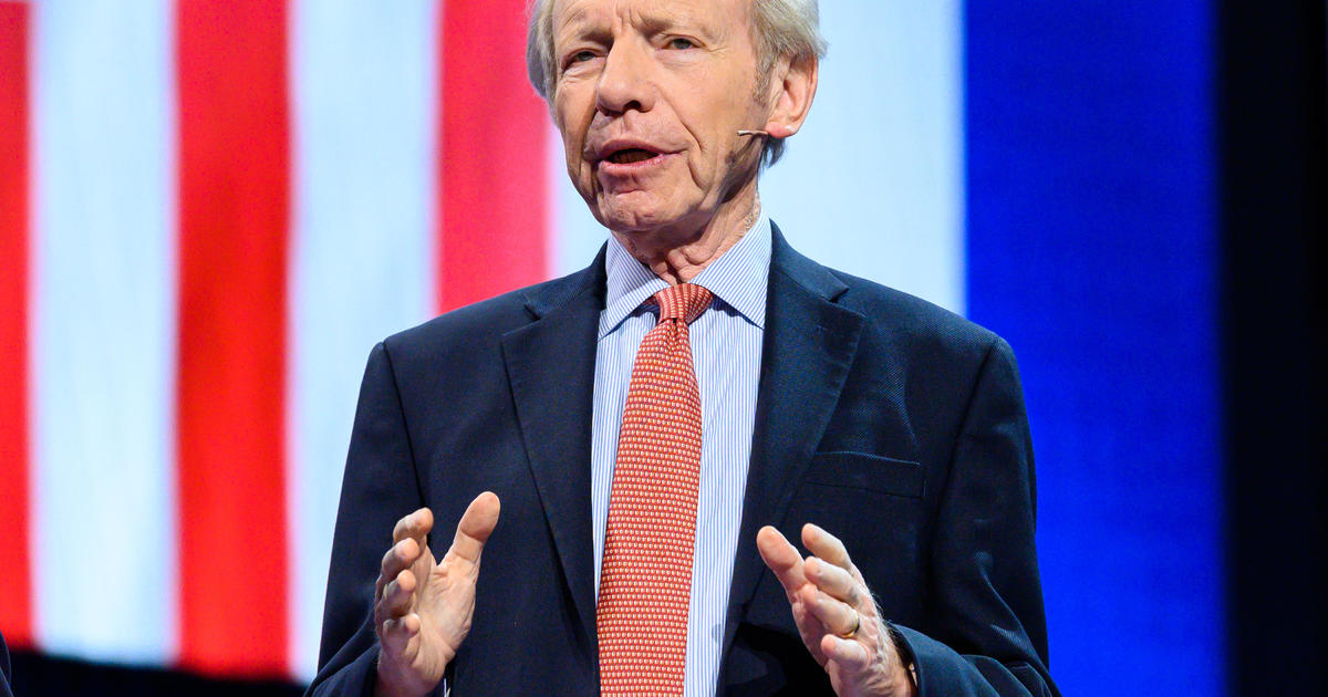 Joe Lieberman: Removing the obstruction would not be good for the nation