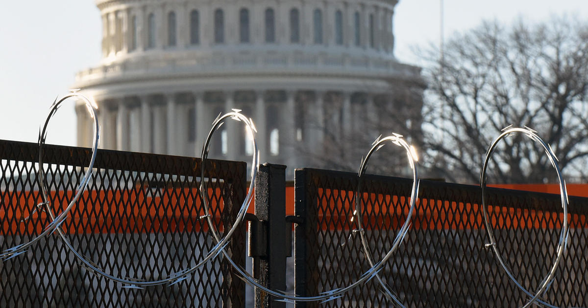 U.S. Capitol Police to erect temporary fencing ahead of "Justice for J6" rally