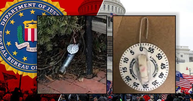 FBI raising reward for tips in Capitol pipe bomb case CBS News