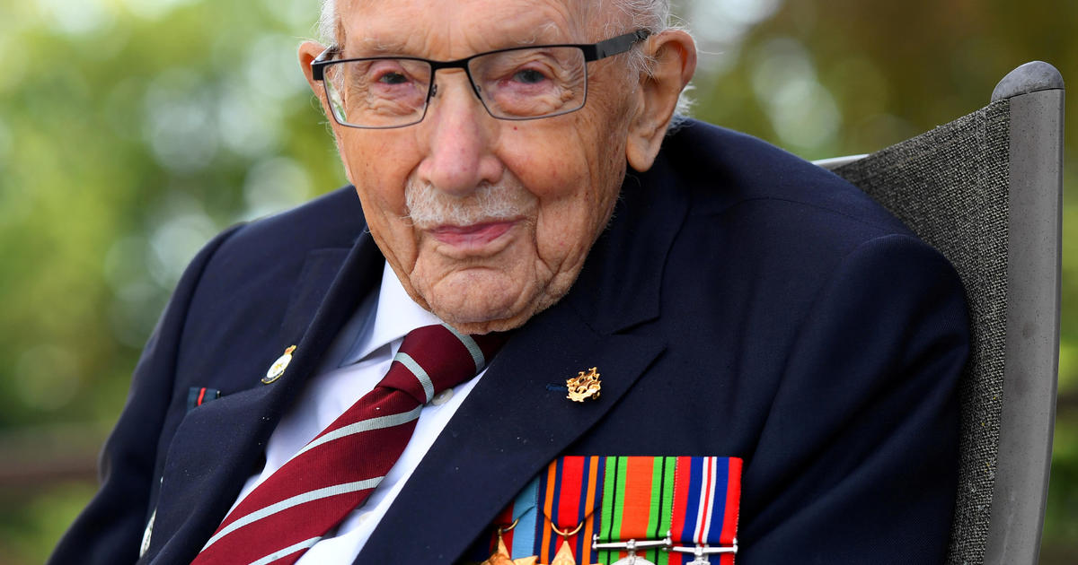 UK 100-year-old captain Tom, known for COVID fundraising, hospitalized with virus