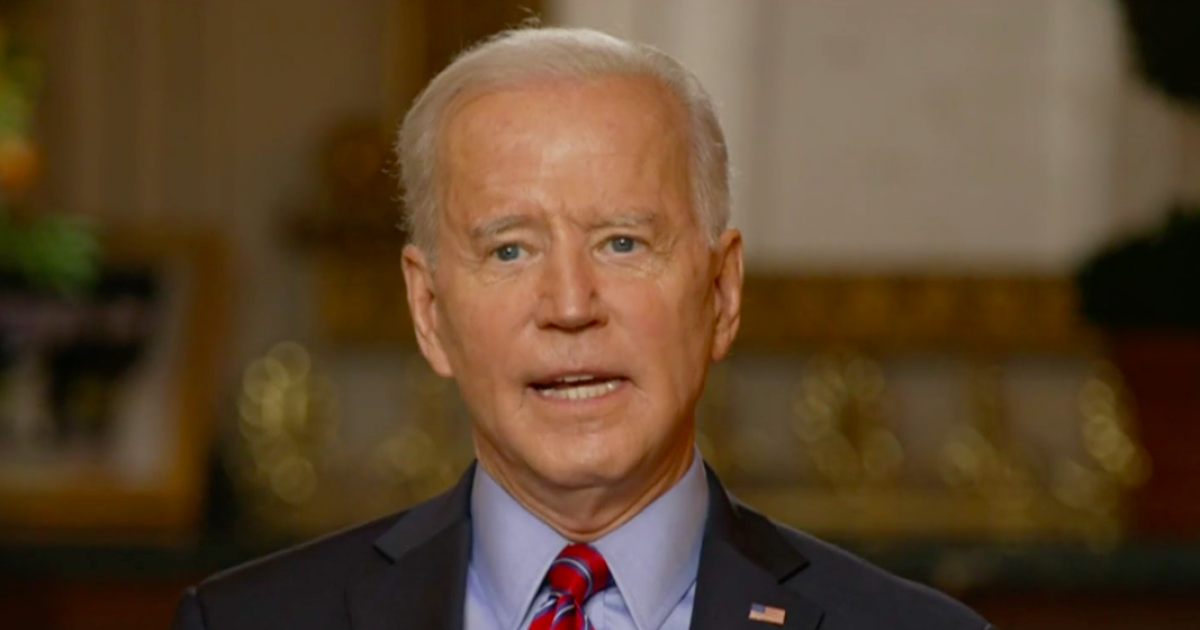 Biden says the U.S. will not lift sanctions until Iran stops enriching uranium
