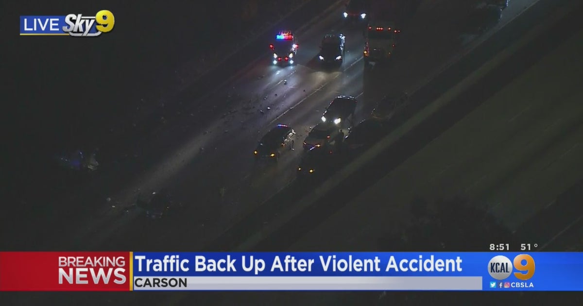 2 Seriously Injured After ChainReaction Wreck On 110 Freeway In Carson