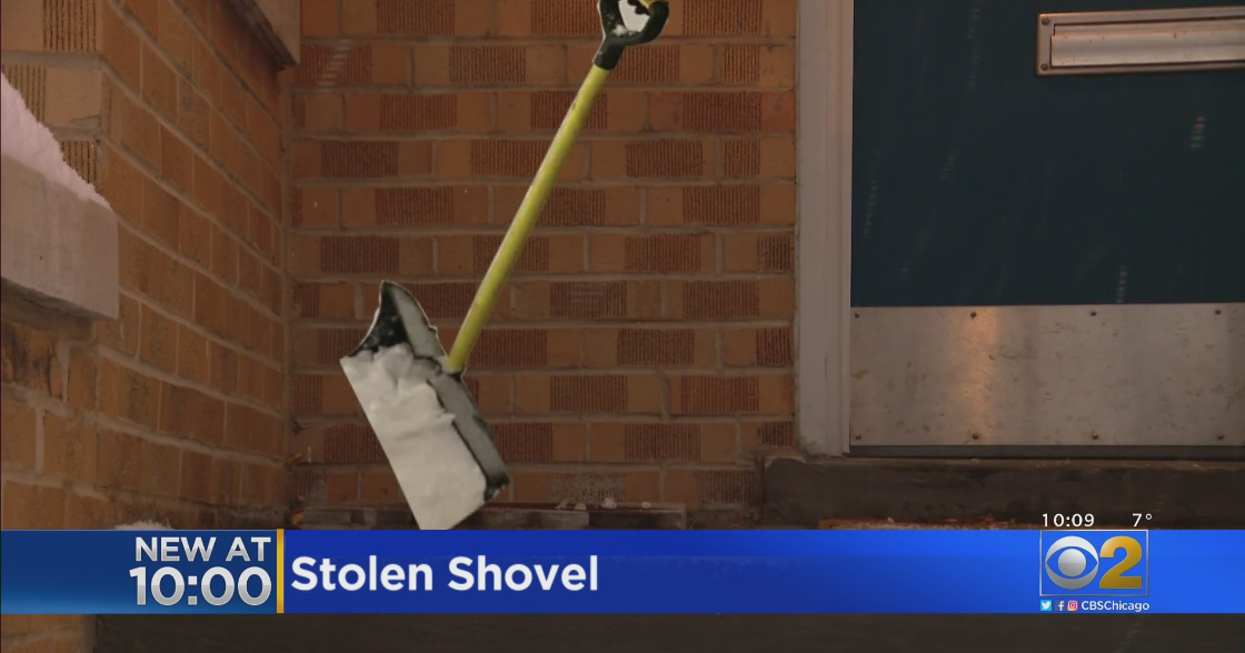 'No Good Deed Goes Unpunished' Bucktown Couple Leaves Snow Shovel Out