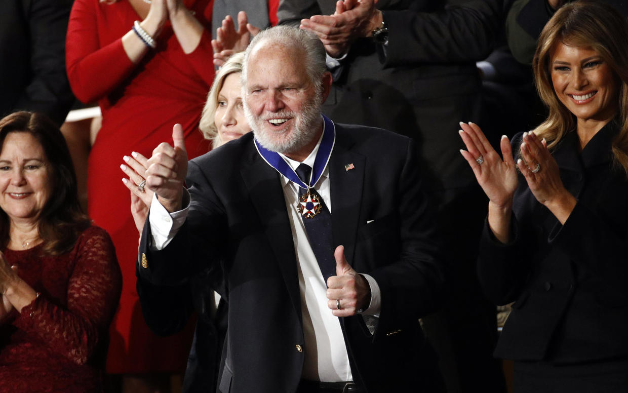 rush limbaugh medal of dom surprise
