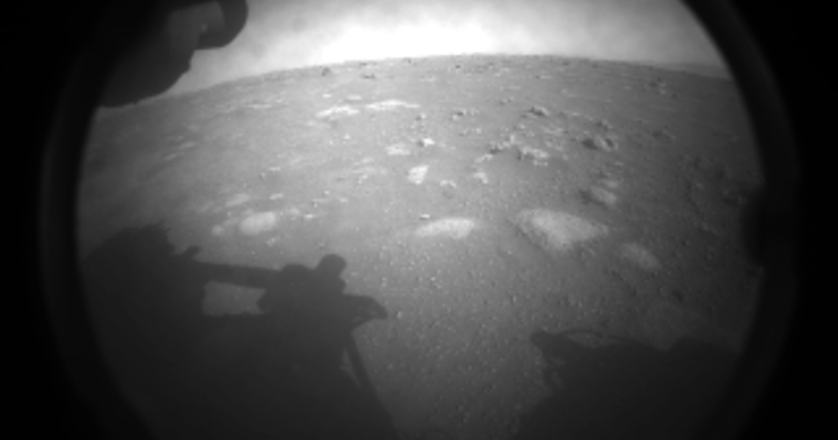 NASA reveals the first two photos of Mars taken by the Perseverance rover
