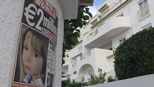 Madeleine McCann missing poster 