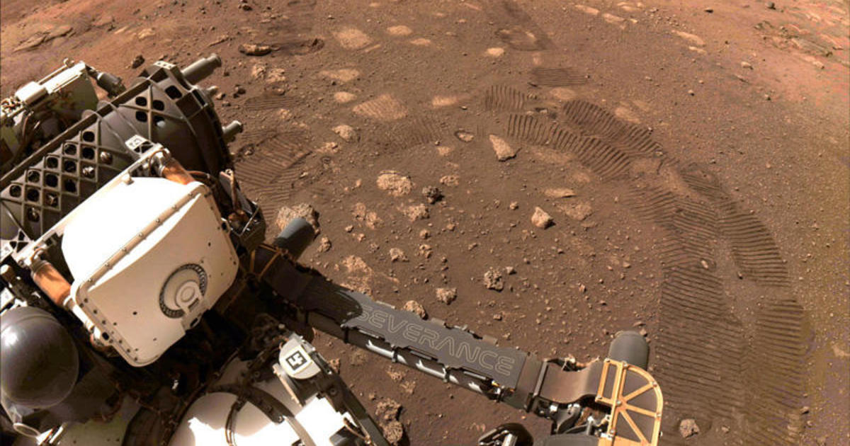 The perseverance of the Mars rover navigates through the initial check-out and test tests