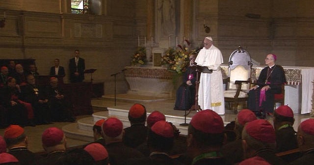 Pope Francis meets with U.S. bishops in Philadelphia