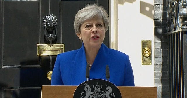 Theresa May says she will seek coalition after bruising election