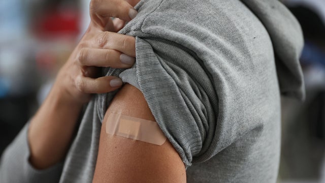 Floridians Get COVID-19 Vaccine At FEMA Vaccination Site In Miami Area 