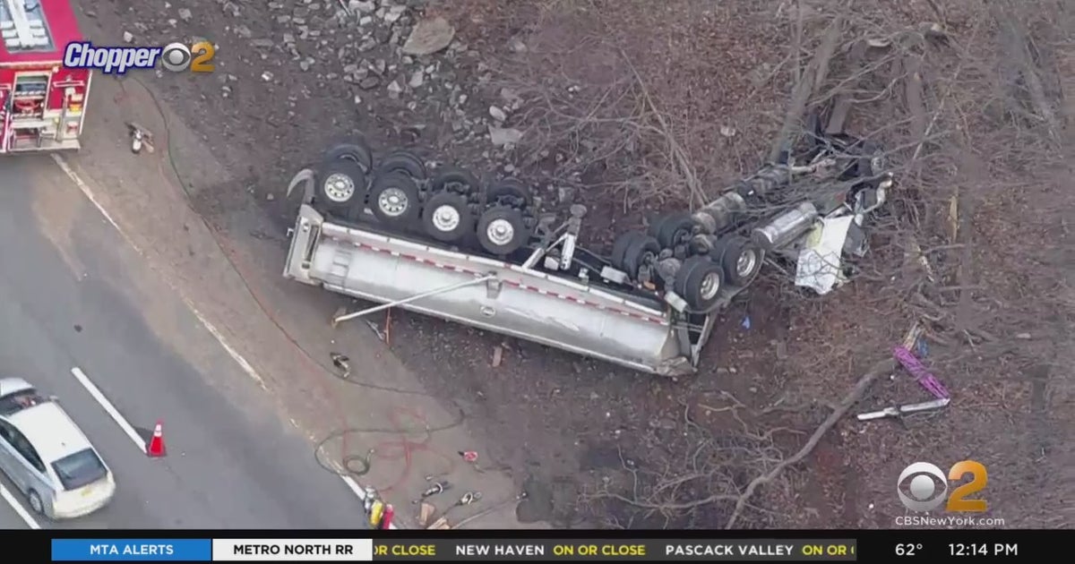 Driver Killed In Crash Involving Overturned Tractor Trailer On New York