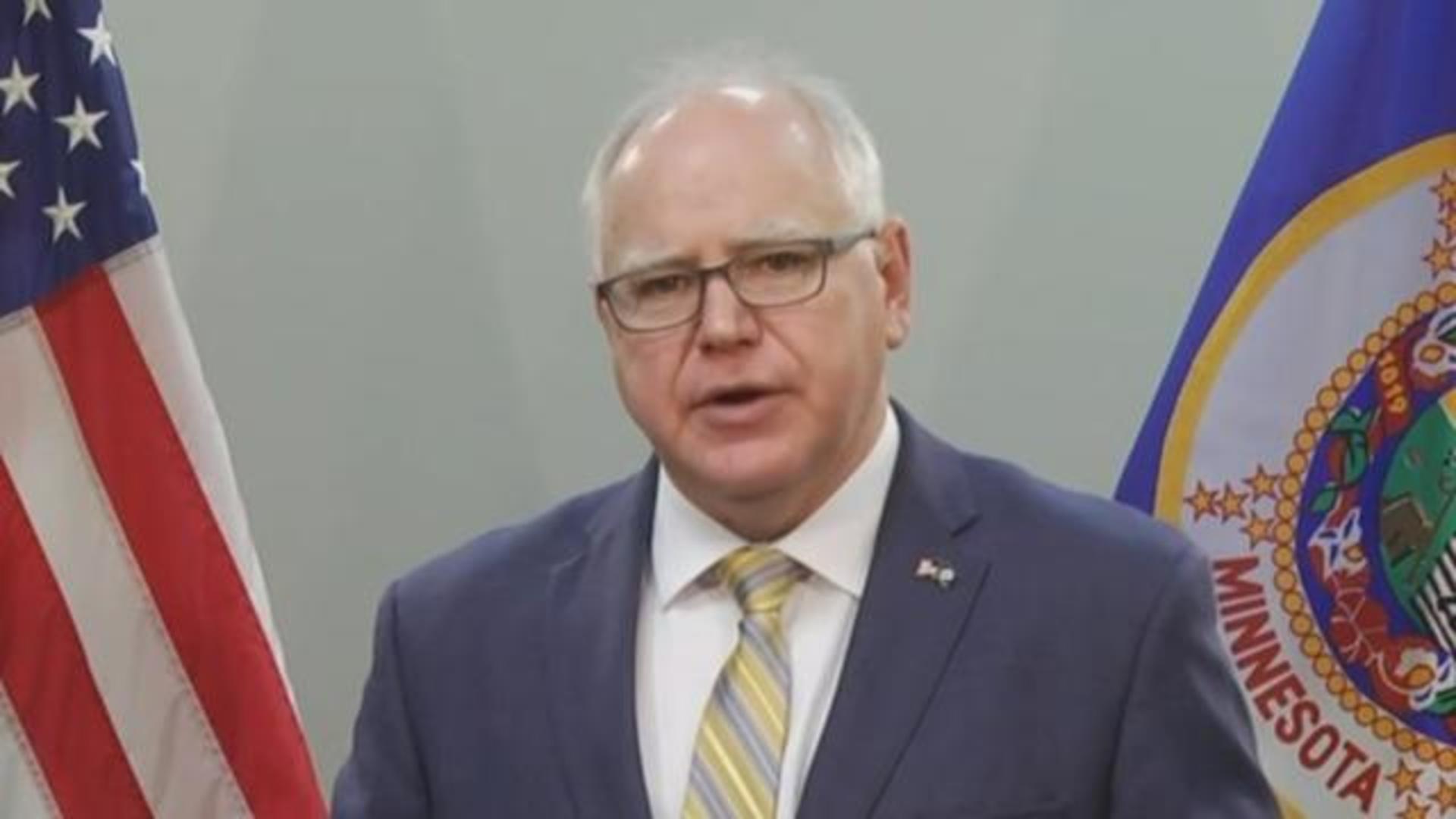 cbsn fusion minnesota governor tim walz eases covid restrictions thumbnail 666884