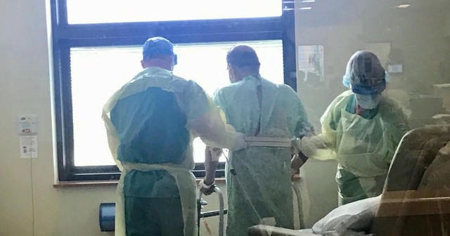 Cop who survived severe COVID-19 complications now mentors other patients