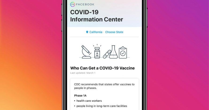 Facebook Announces New Tools To Help Users Get Vaccinated Cbs News