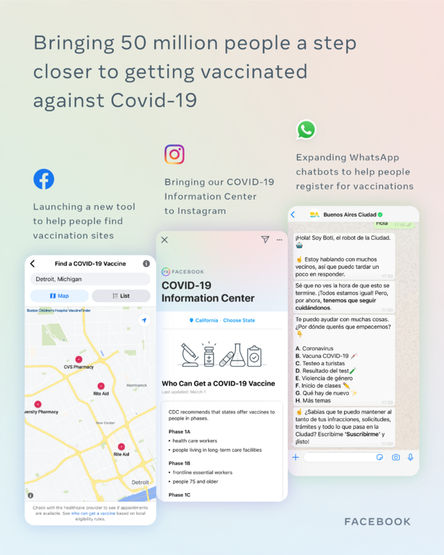Facebook Announces New Tools To Help Users Get Vaccinated Cbs News
