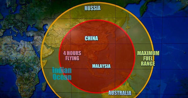 Malaysia Airlines mystery: Focus of search shifts toward Indian Ocean