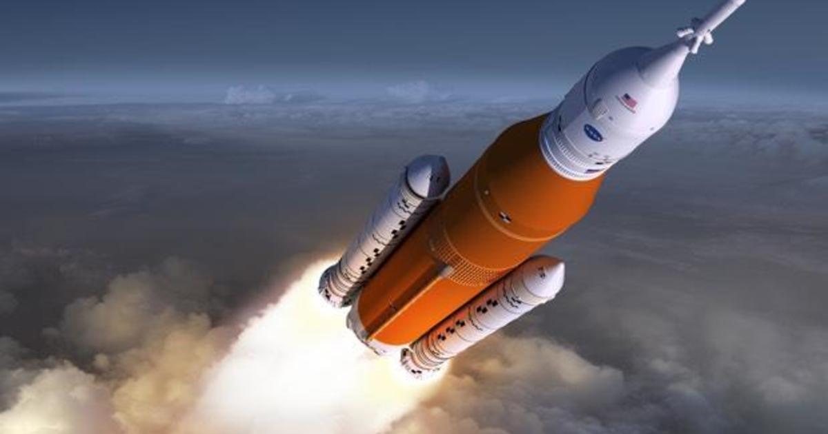 NASA counts down to critical second test firing of huge SLS moon rocket