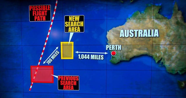 Malaysia Airlines Flight 370: Credible lead shifts search area further north