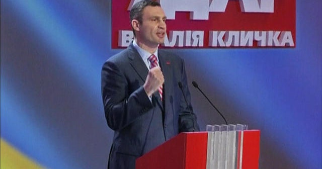 Ukrainian boxing champ out of the race for president