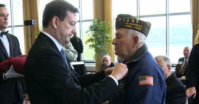 France holds ceremony for WWII vets 70 years later