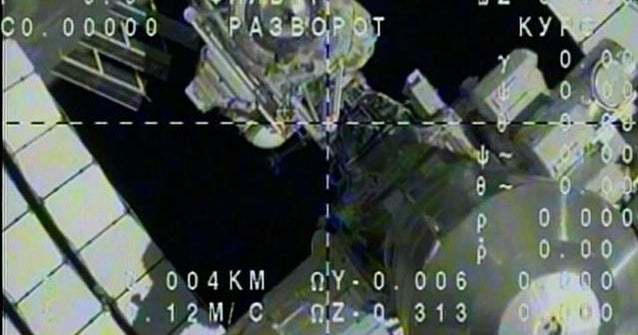 Watch: Soyuz undocks from International Space Station