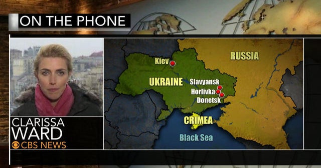 CBS News team free after being detained in Ukraine