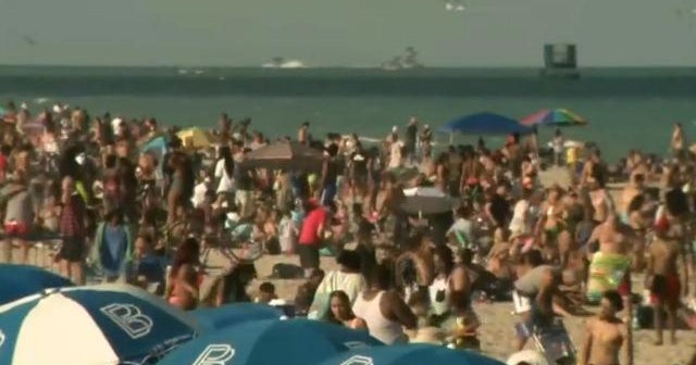 COVID complacency runs rampant on Florida beaches amid outbreaks