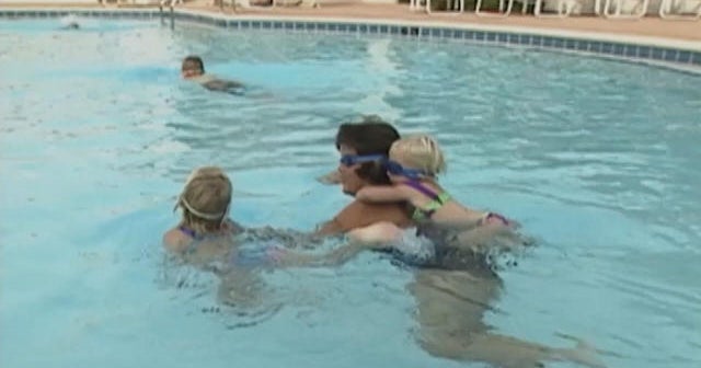 Dangerous chemicals at the swimming pool