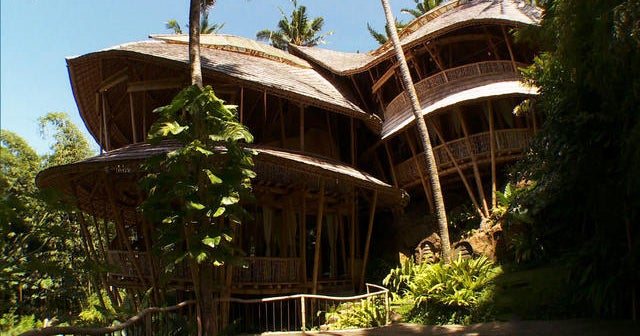 The bamboo homes of Bali