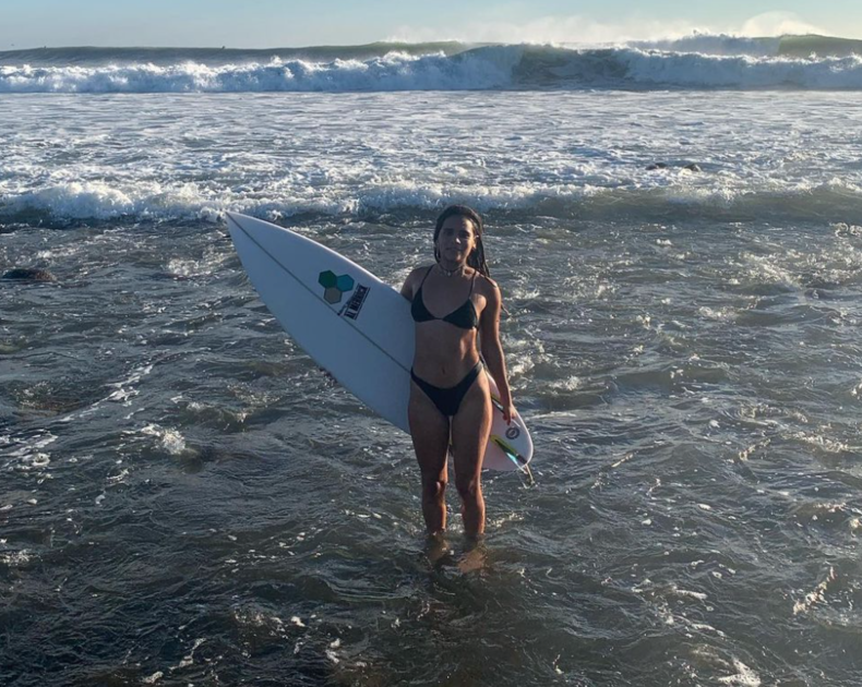 Salvadoran surfer Katherine Diaz was killed by lightning while training for the Olympics