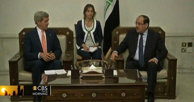 Secretary of State John Kerry makes surprise visit to Iraq