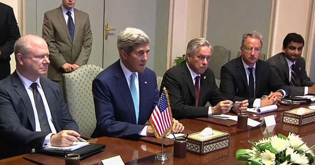 Secretary of State Kerry in Egypt to help forge cease-fire between Israelis and Hamas