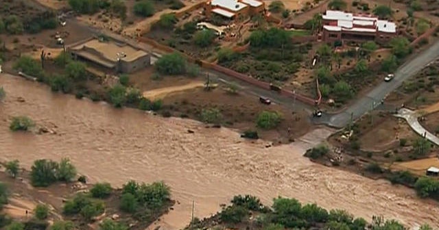 Severe storms lead to dramatic rescues in Arizona CBS News