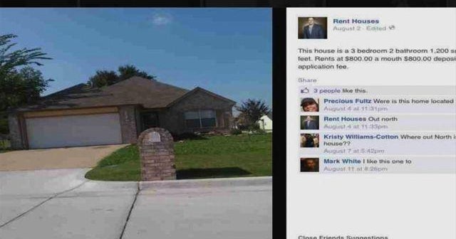 Homeowners stunned to find their houses for rent on Facebook CBS News