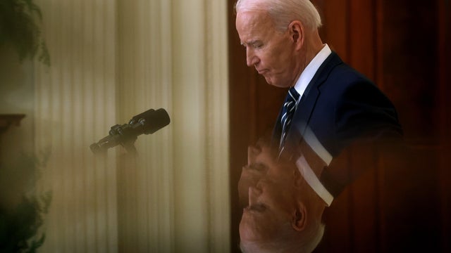 Joe Biden Holds First Press Conference As President 