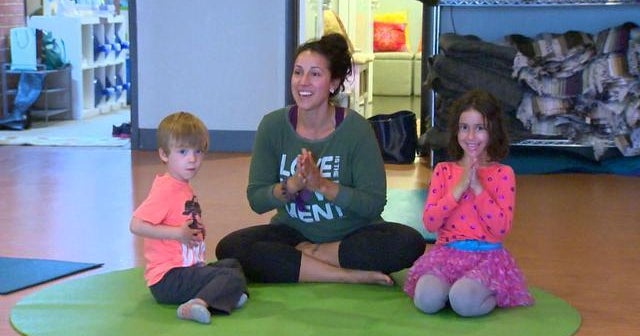 Yoga for kids helps little ones de-stress