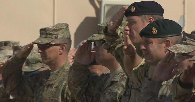 U.S. Marines, British troops mark end of Afghan combat campaign