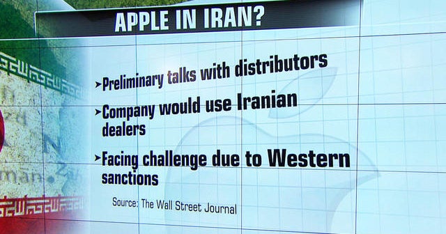 Apple in preliminary talks to sell smartphones in Iran