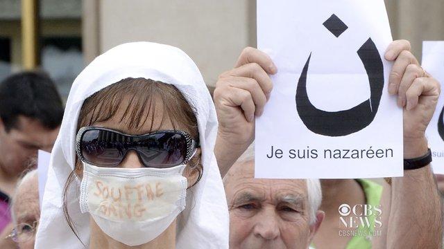 Symbol Of Isis Hate Becomes Rallying Cry For Christians Cbs News