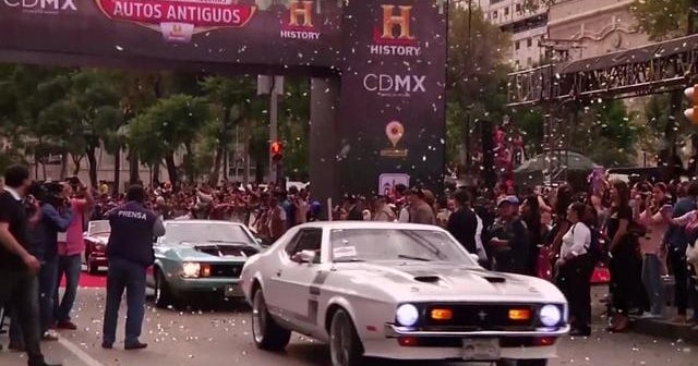 Watch: Mexico City breaks classic car record
