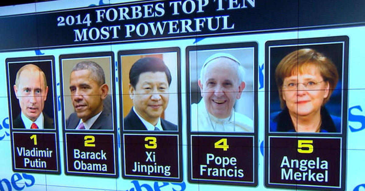 Putin tops Forbes "World's Most Powerful People" list, Obama in second