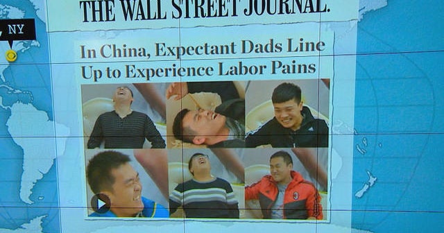 Headlines at 8:30: Hospital in China lets fathers experience childbirth pain