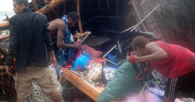 Massive cyclone pummels Vanuatu