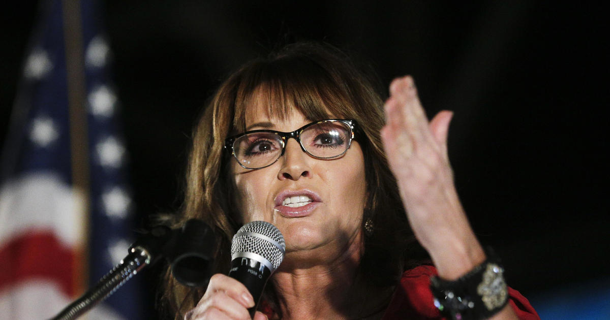 Former Alaska Governor Sarah Palin announces run for Congress