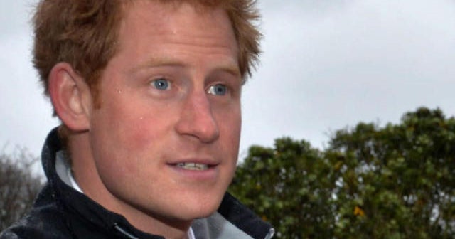 Prince Harry's posts first pic to Twitter - CBS News