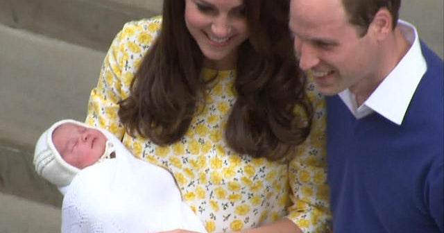 First look at royal baby girl
