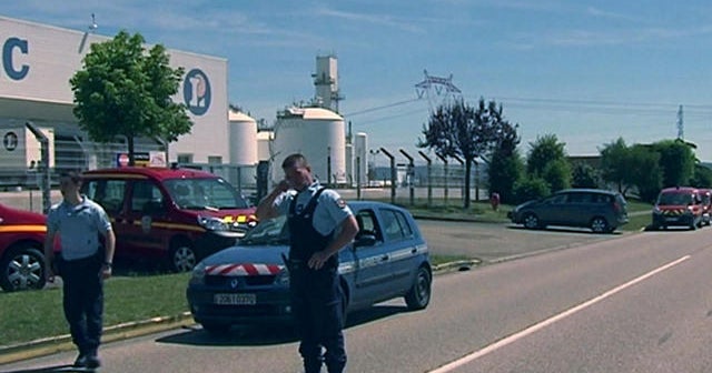 France factory attack suspect in custody