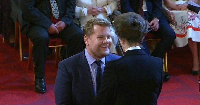James Corden honored by Buckingham Palace