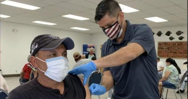 California congressman vaccinates his constituents